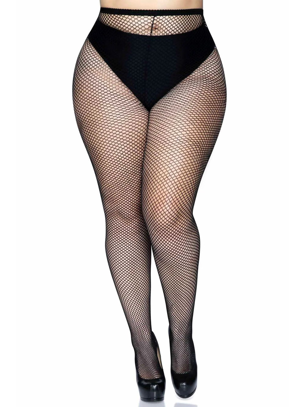 Leg Avenue - Bette Women's Fishnet Tights - BLACK